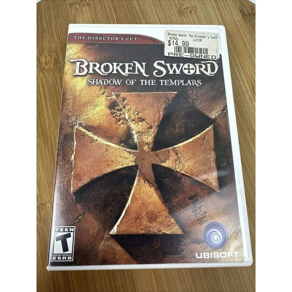 Broken Sword: Shadow of the Templars - Nintendo Wii‎ Directors cut
