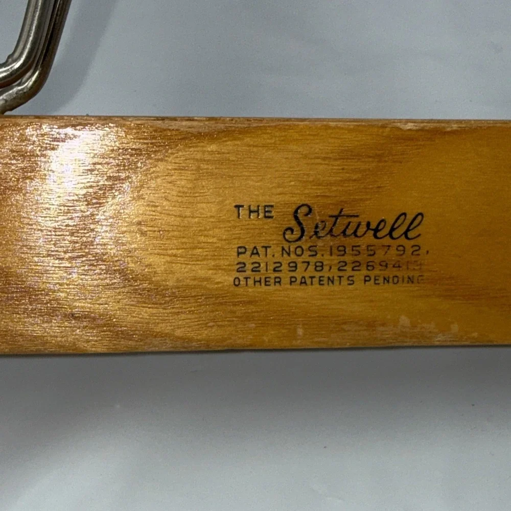 Setwell vintage wood