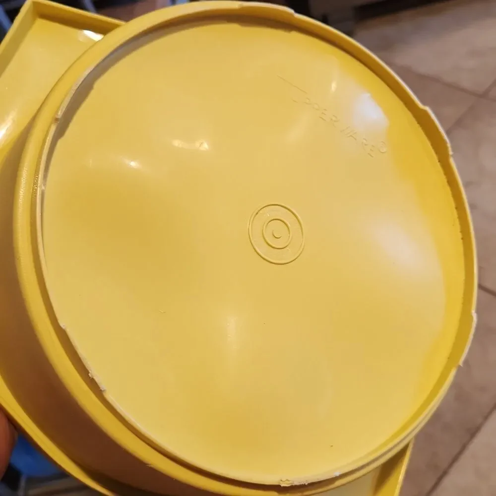 Tupperware owned up inside