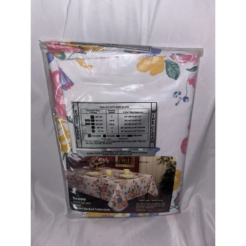 Saxony vinyl floral