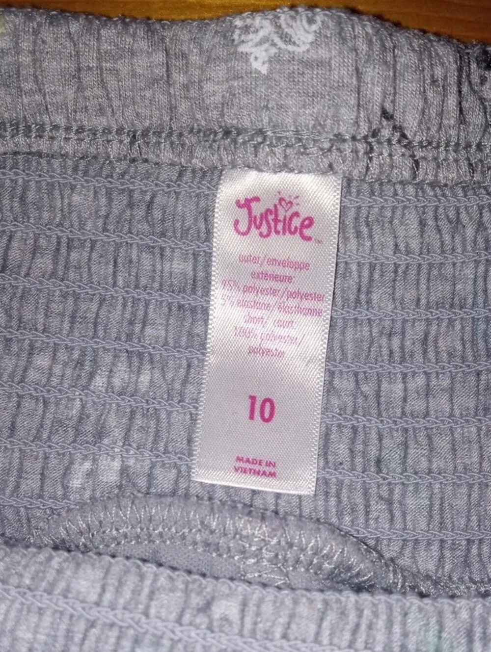 Justice lightweight gray