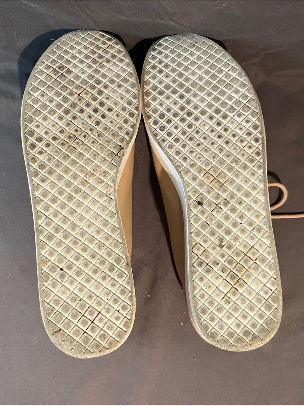 Steve Madden Kimber Natural Leather Platform Oxfords Size 9.5