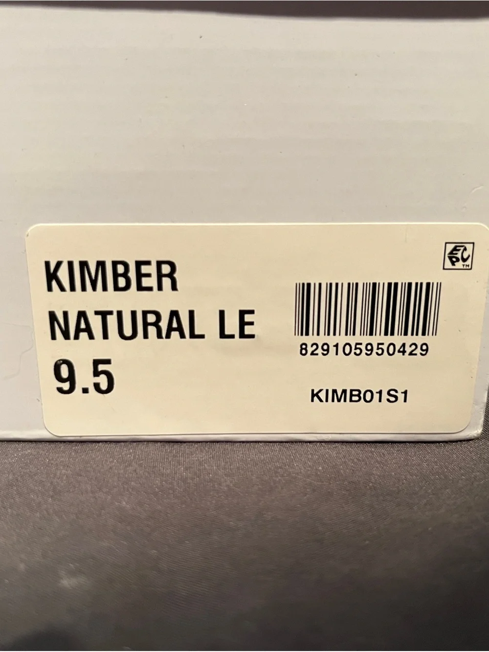 Steve Madden Kimber Natural Leather Platform Oxfords Size 9.5