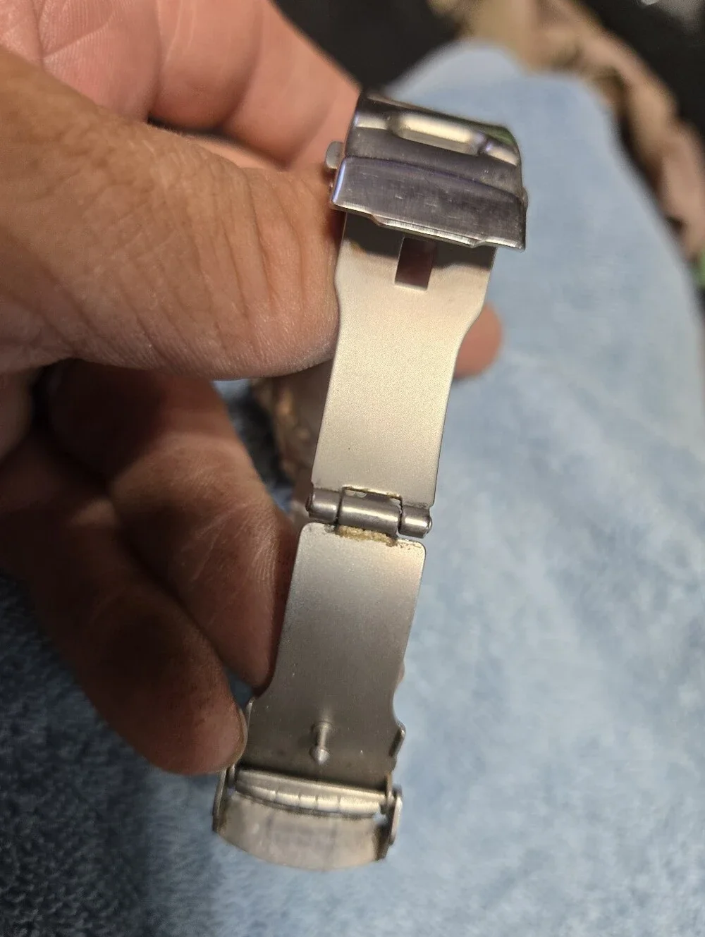 Mens Fossil Blue Watch BQ9185