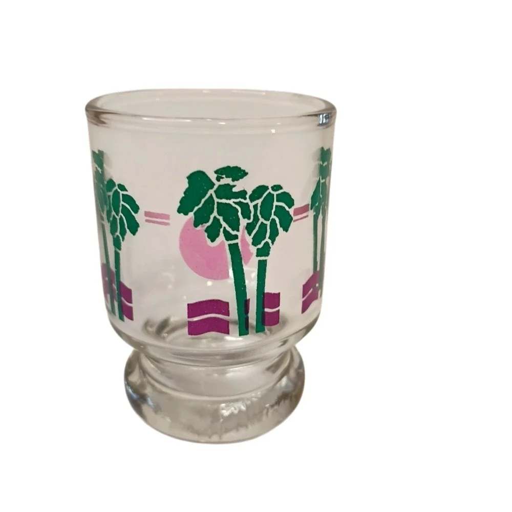 Palm‎ Trees Beach Ocean Souvenir Shot Glass