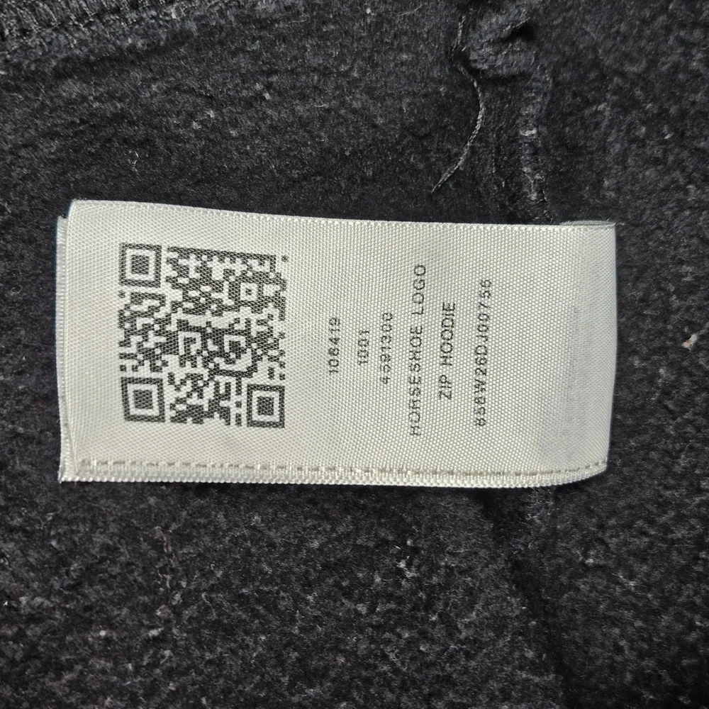 True Religion Mens Horseshoe Logo‎ Full Zip Hoodie Black XXXL Big Tall  Casual