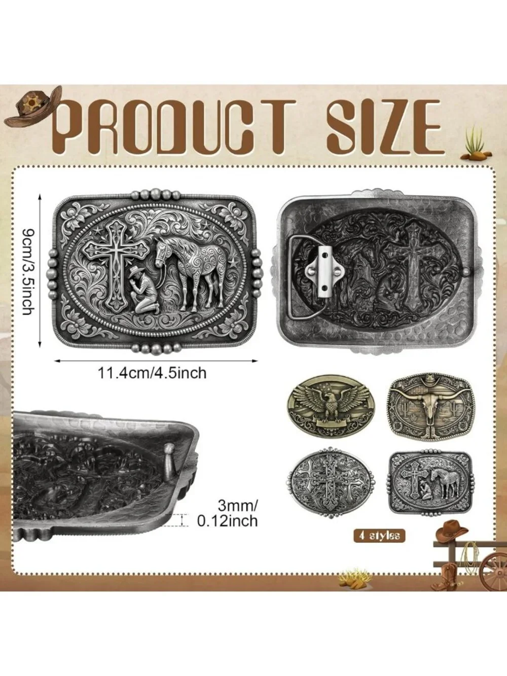 N/A western accessory eagle