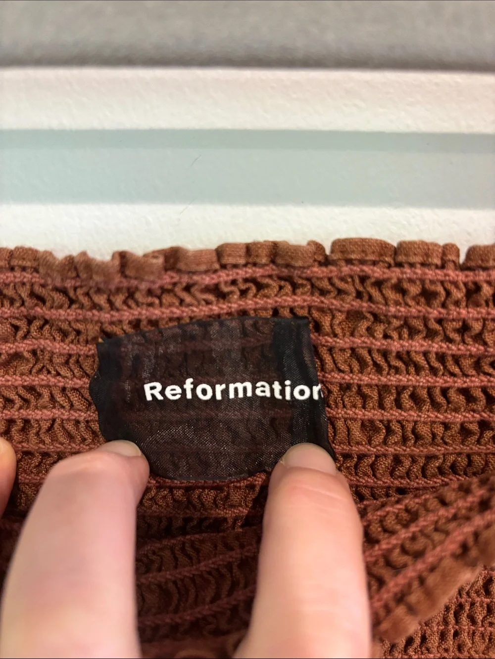 Reformation darby top