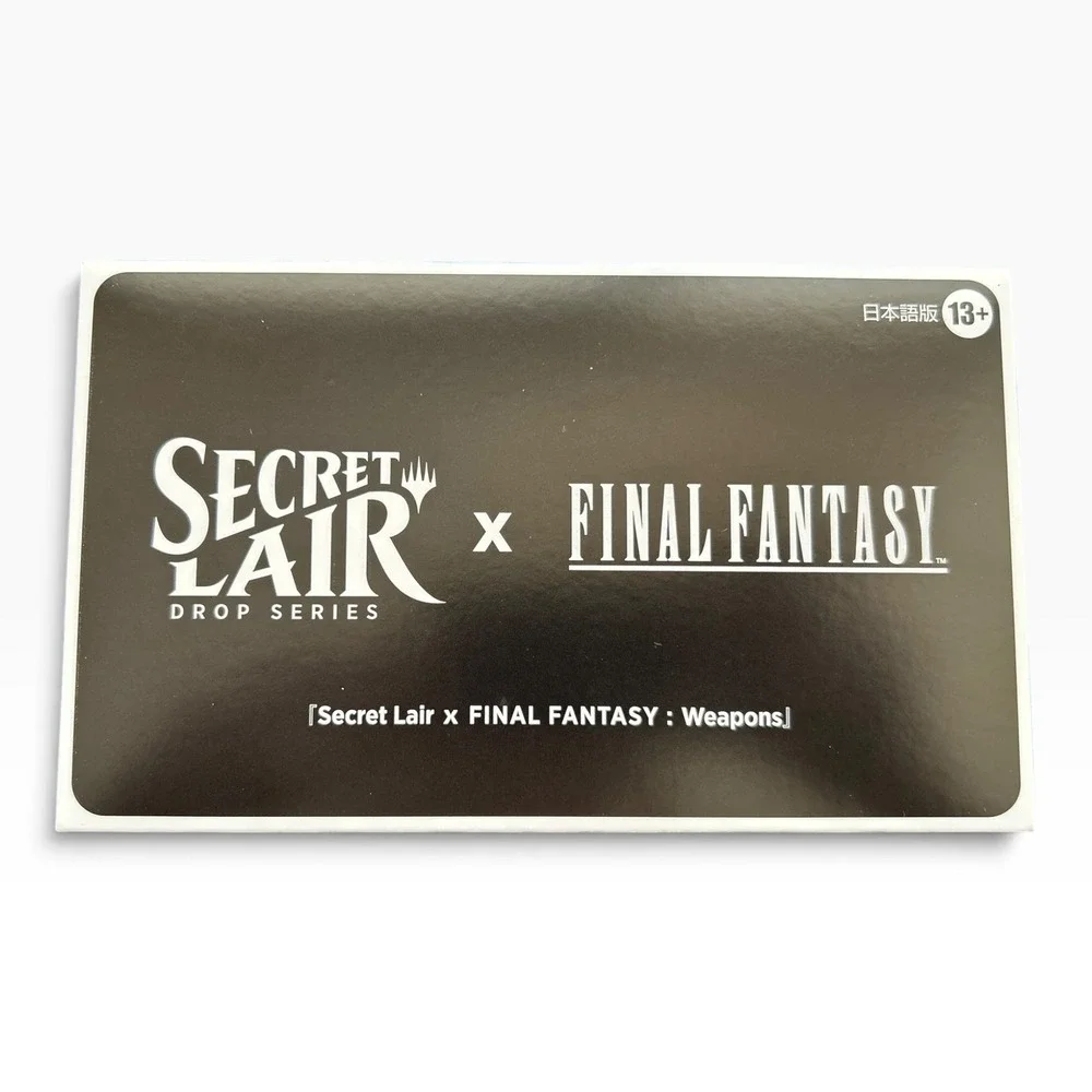 Magic The Gathering Secret Lair x Final Fantasy Weapons Japanese Edition NEW