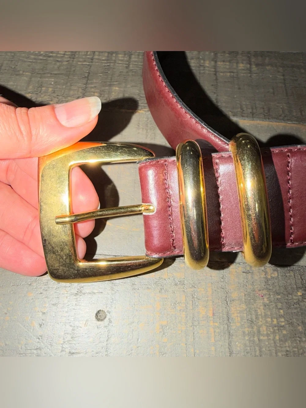 Jacqueline Ferrar classic burgundy