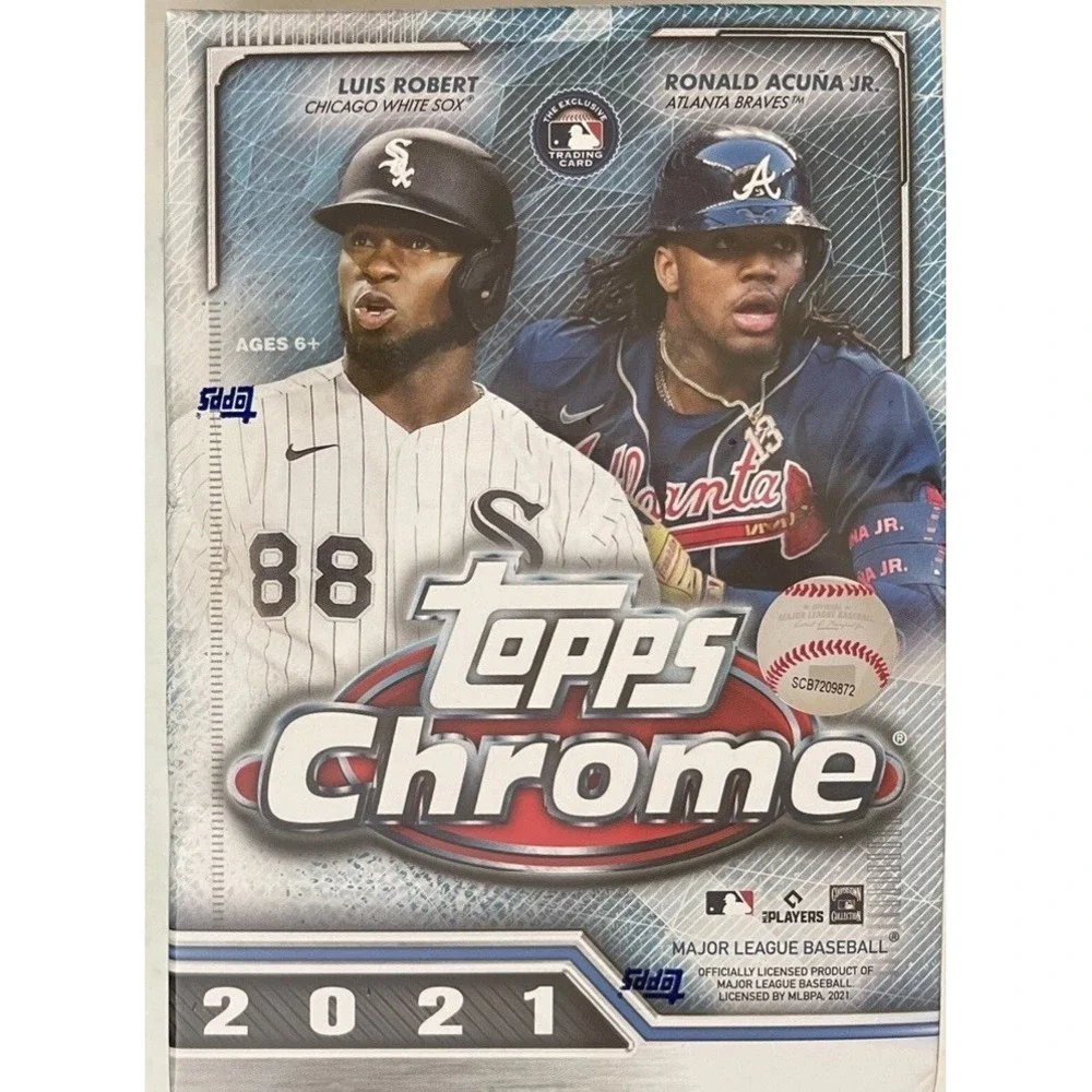 2021 Topps MLB Chrome Baseball Blaster Box BRAND‎ NEW & SEALED