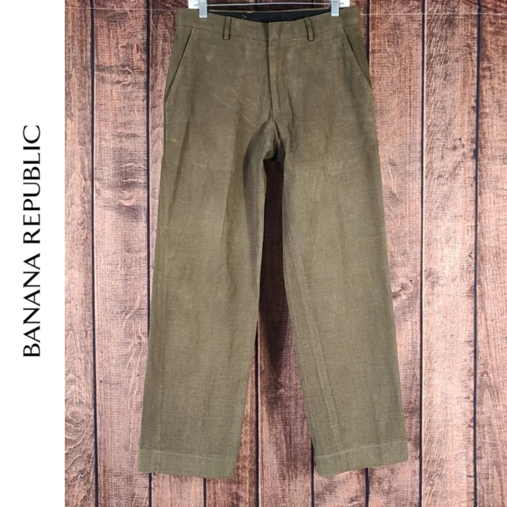 32x32 Vtg Brown Twill Mens Chino Excellent Condition