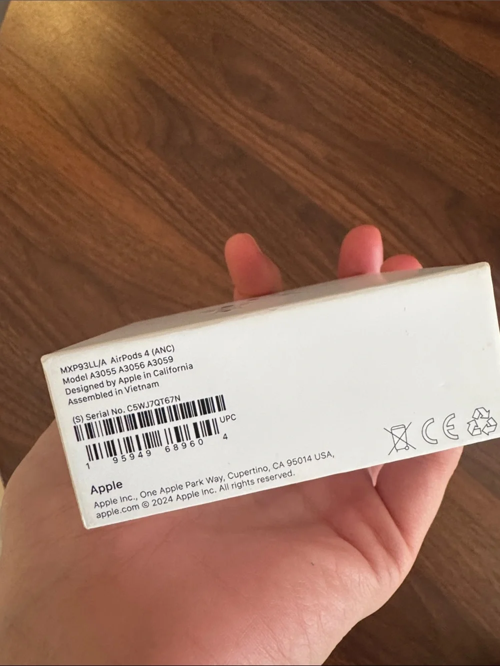 Apple never opened
