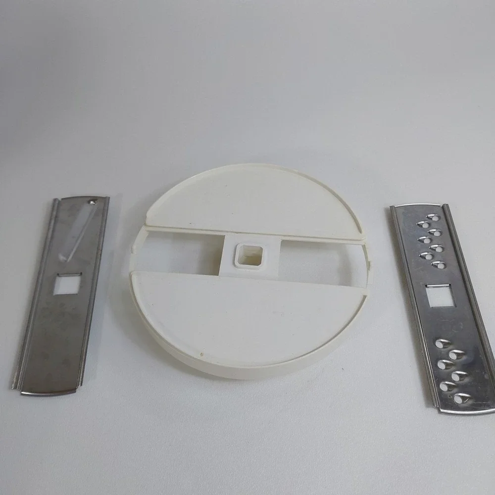 Regal Model K Food Processor Replacement Blade Holder‎ Disc w/ 2 Blades