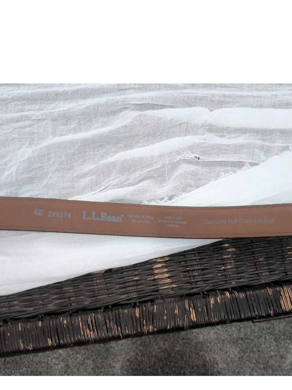 L.L. Bean this belt