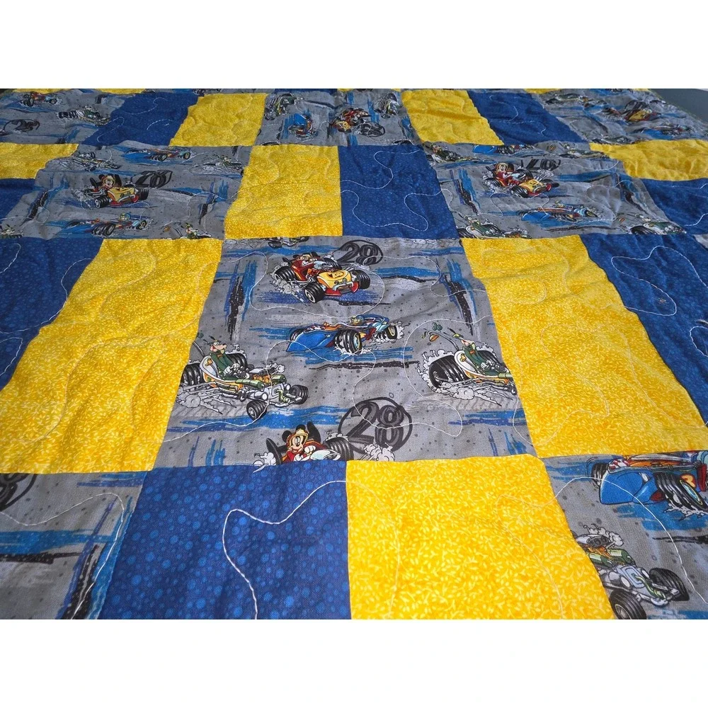 Handmade patchwork quilt