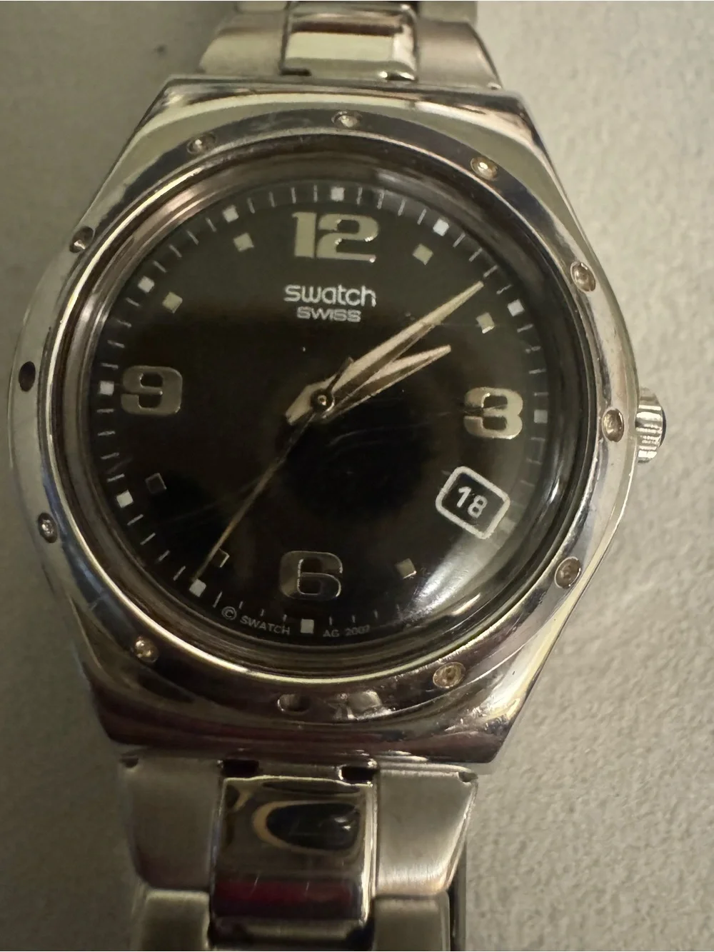 Swatch vintage irony
