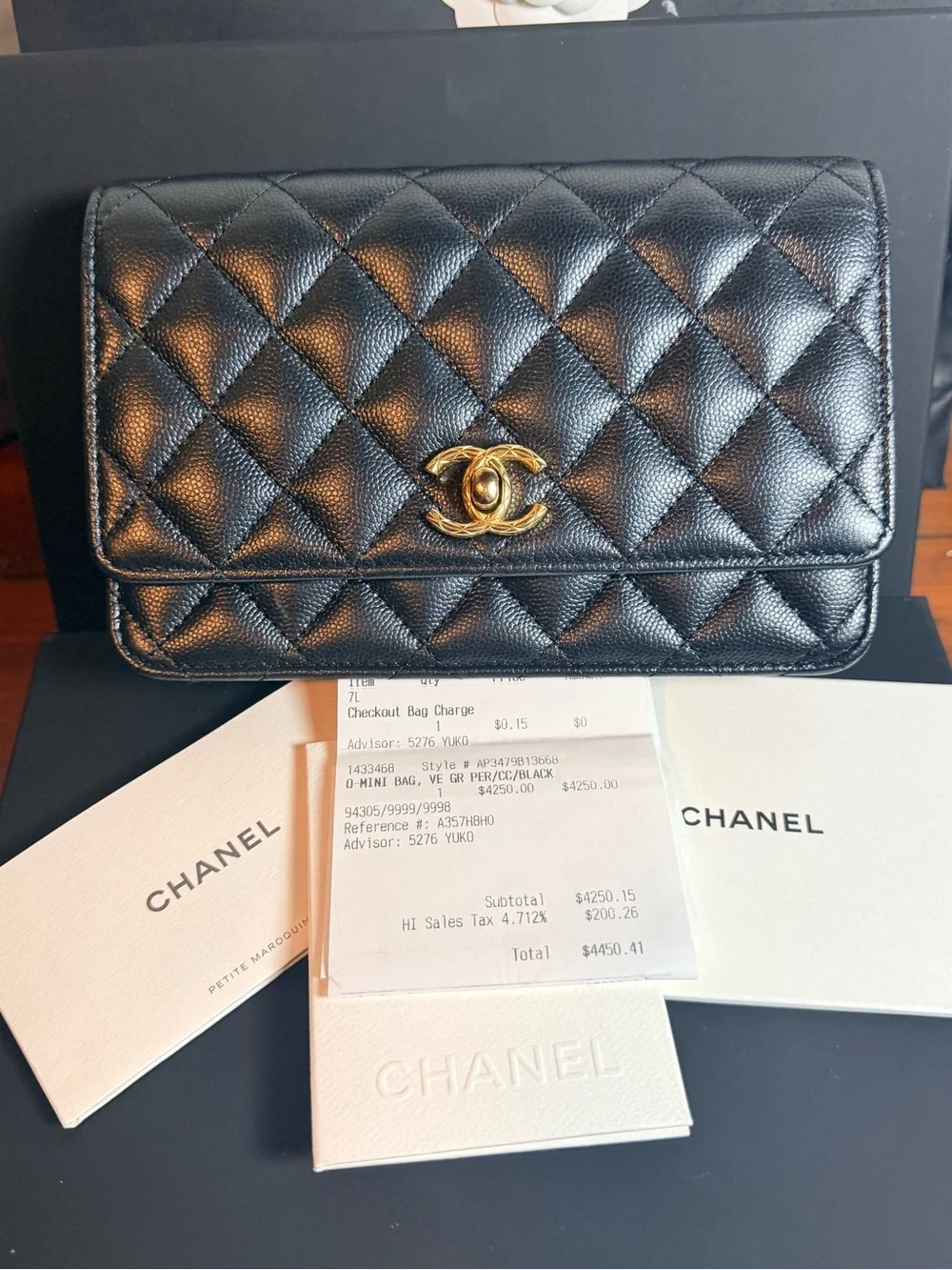 CHANEL classic quilted
