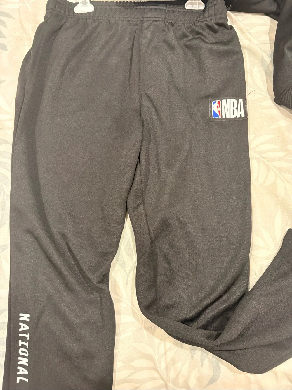 NBA Black Kids Sweatpants & Zip Jacket Set