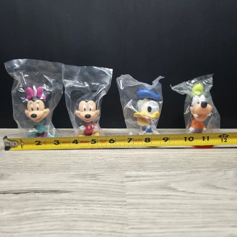 Disney's Mickey, Minnie, Donald, Goofy Bobbleheads By Kellogg's - Cake Toppers‎