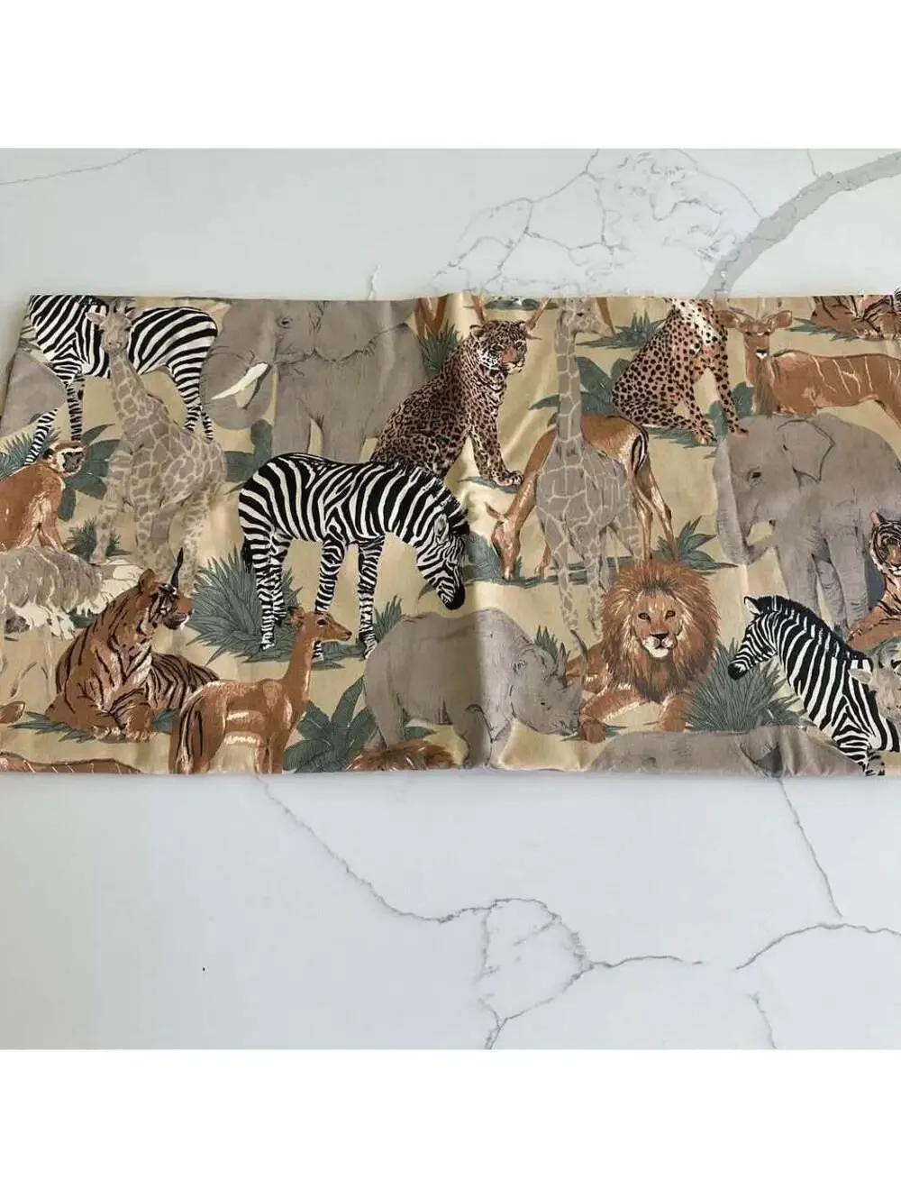 vintage Concord Fabrics heavy cotton safari print