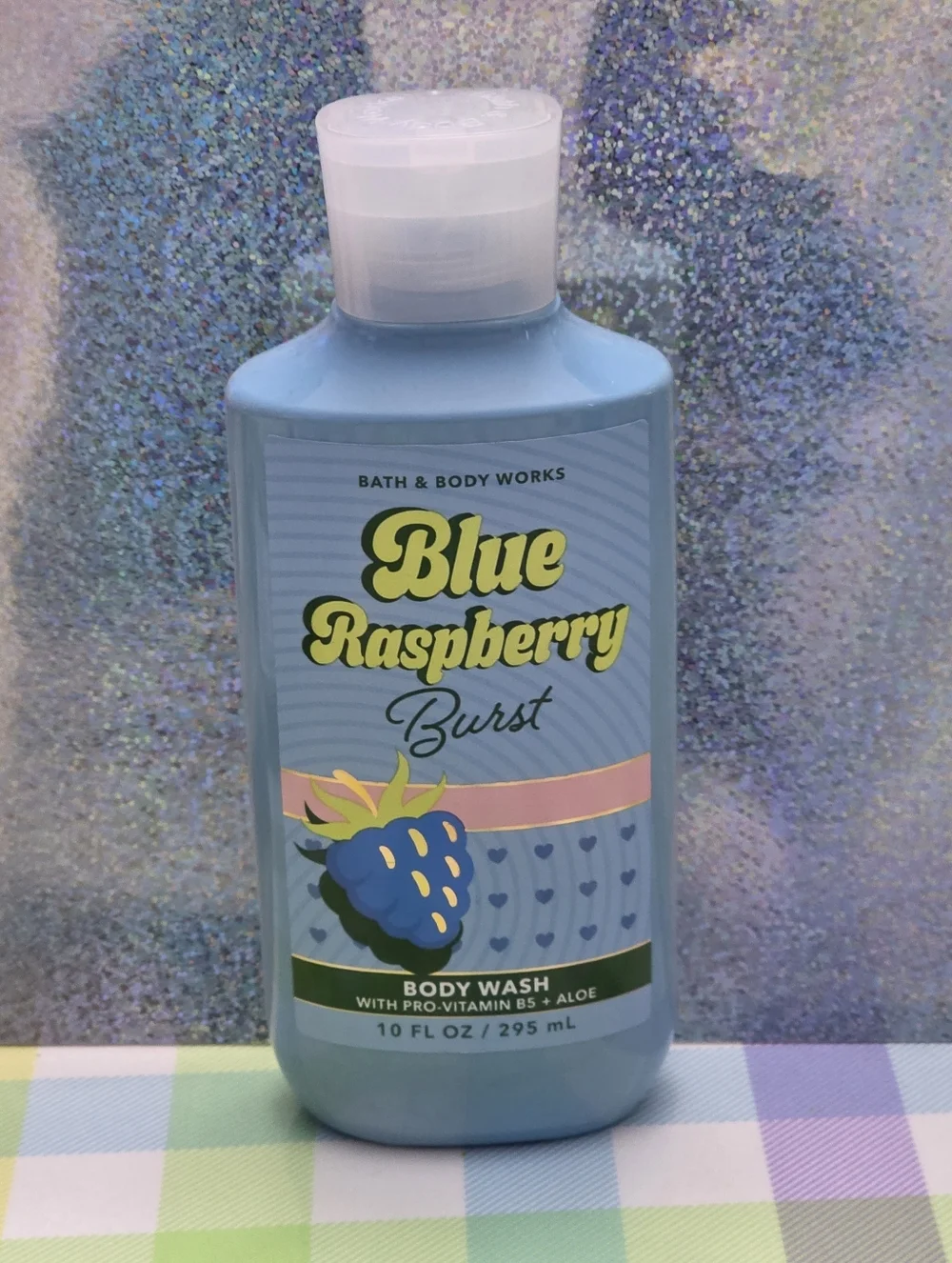 Bath & Body Works Blue Raspberry Burst Body Wash 10oz NEW RARE