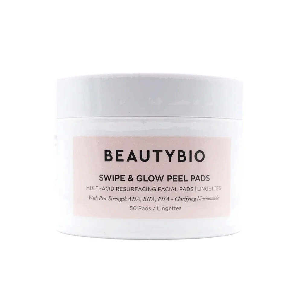 BeautyBio - Swipe & Glow Peel Pads - 50 Pads - SEALED