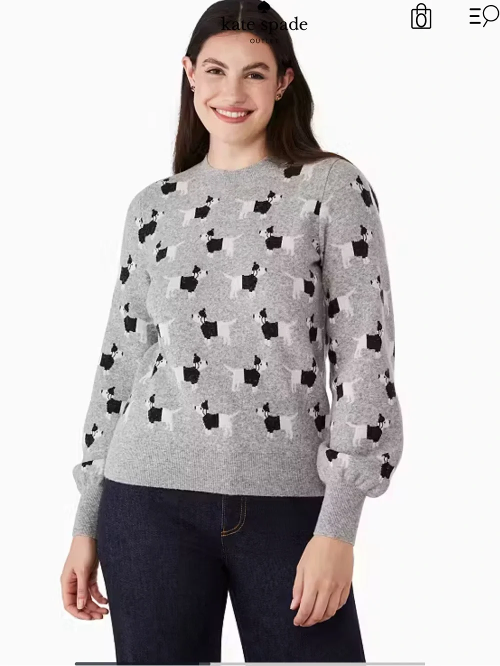kate spade chic gray