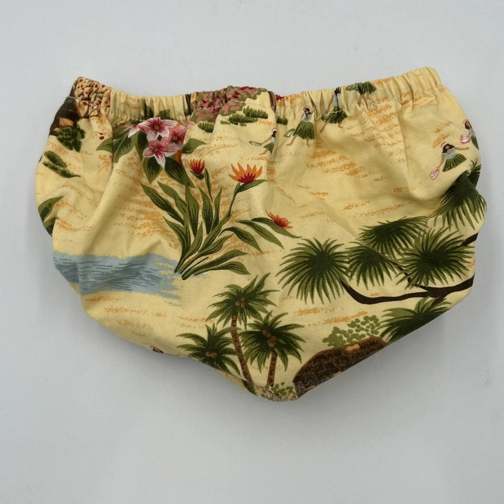 Vintage Y2K Gymboree Dress Hawaii Aloha Hulu Coastal Island Beach ‎ 0-3 Months