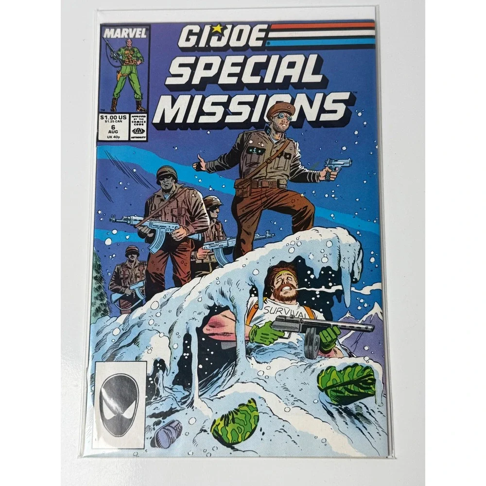 G.I. Joe Special Missions #6 Marvel Comics 1987 Larry Hama Herb Trimpe G.I. Joe