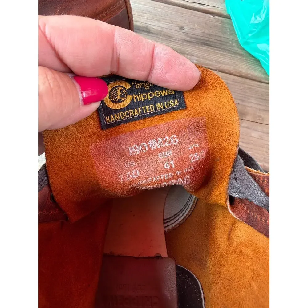 Chippewa men’s size