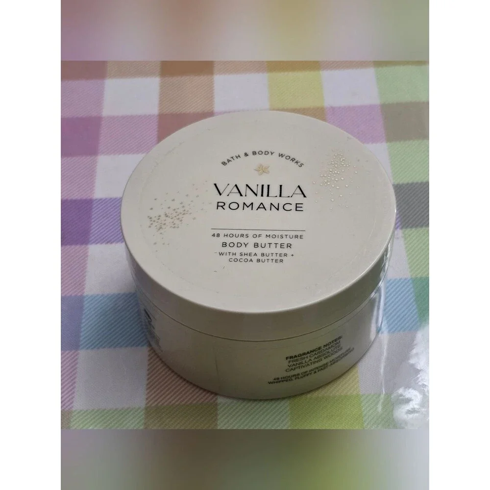 Bath & Body Works Vanilla Romance Moisturizing Body Butter 6.5oz NEW Rare
