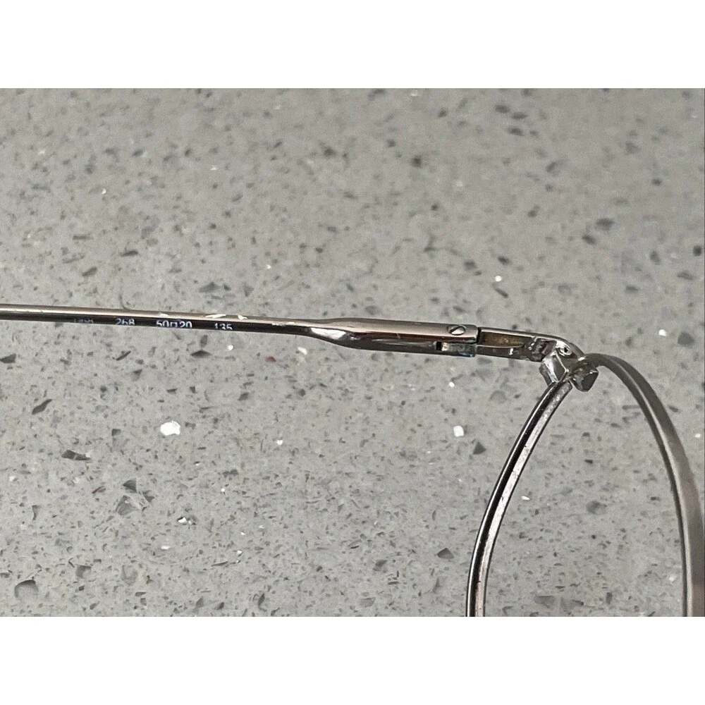 Sferoflex Italy Eyeglasses Frames ONLY 50-20-135 Full Rim 268 silver