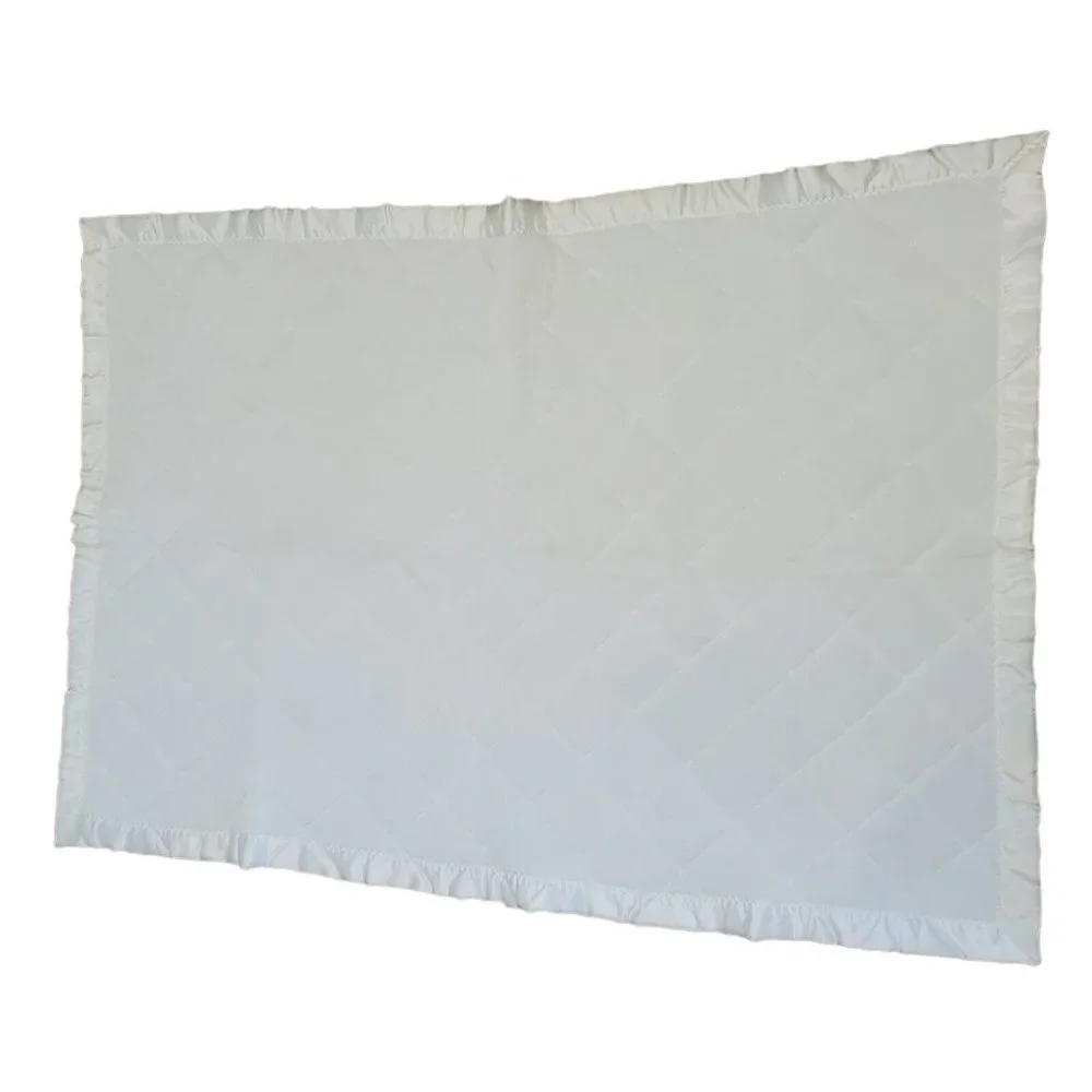 Vintage white quilted