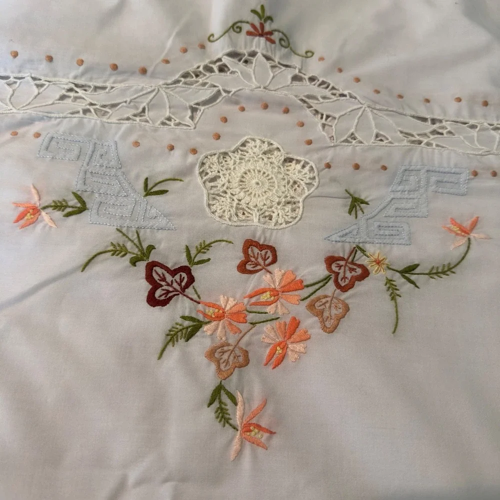 Handmade vintage rectangular