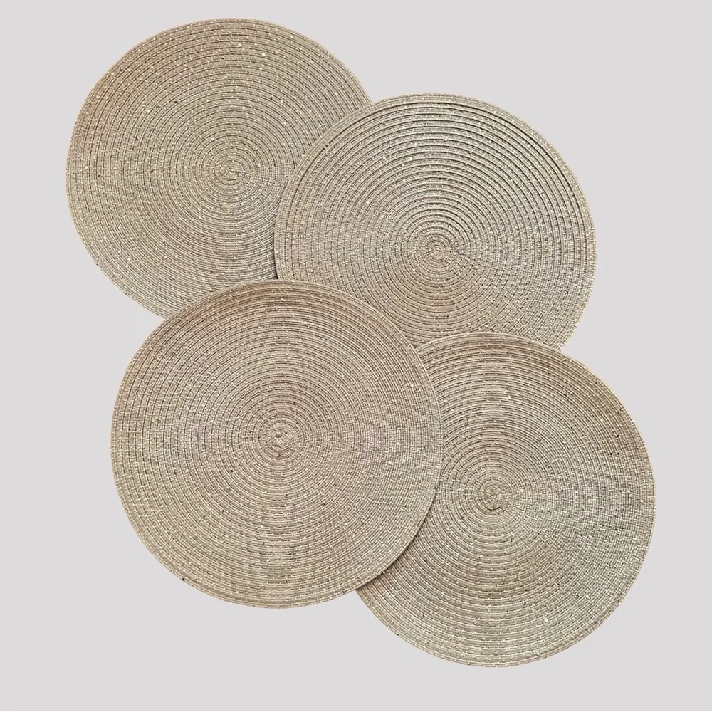 Pottery Barn circular woven