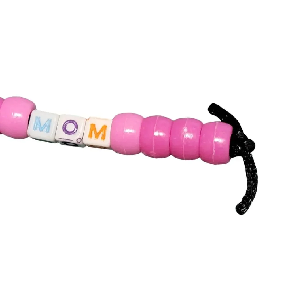 Handmade pink mom