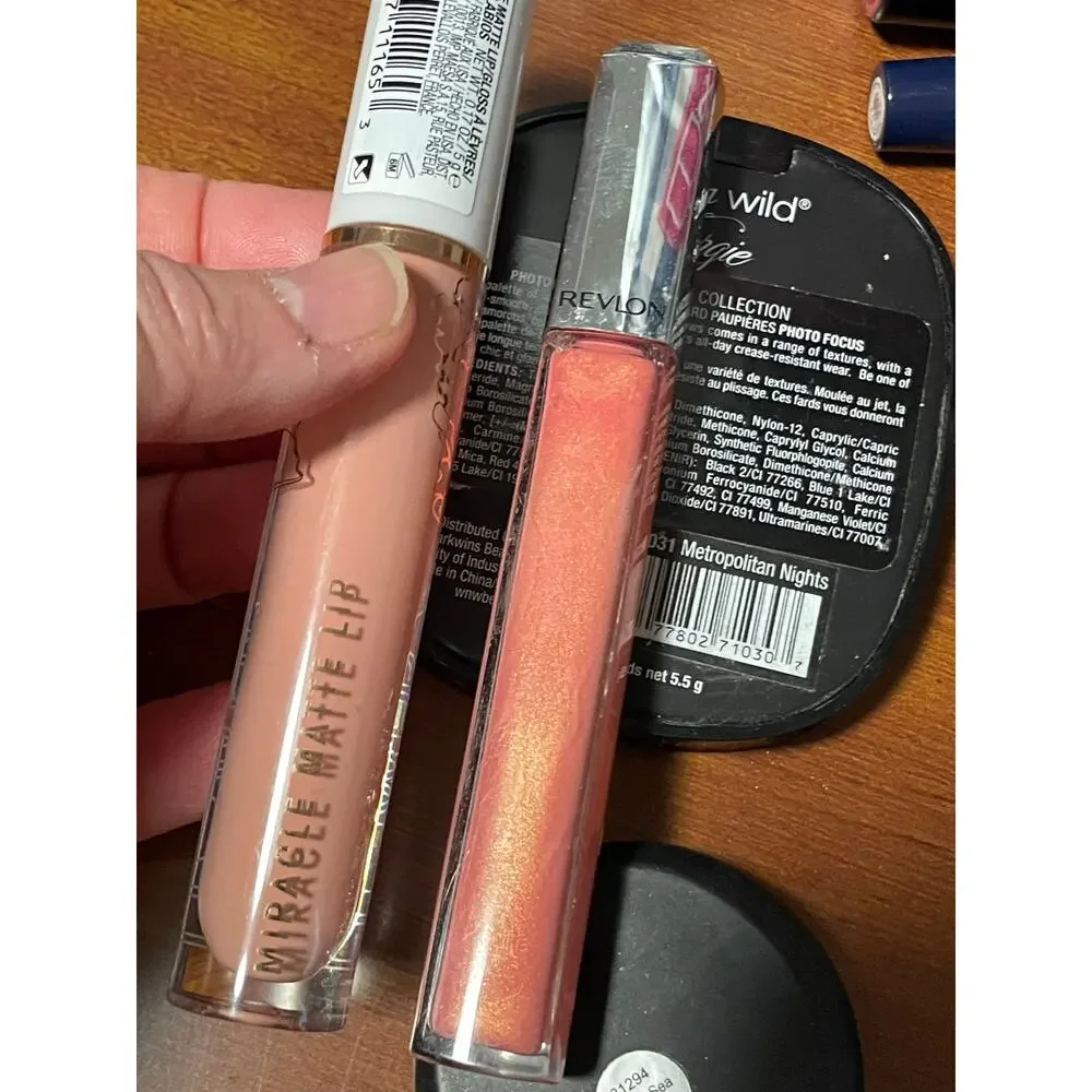 makeup eLF Wet n wild Avon lip‎ color eyeshadow concealer Misc lot 7 items