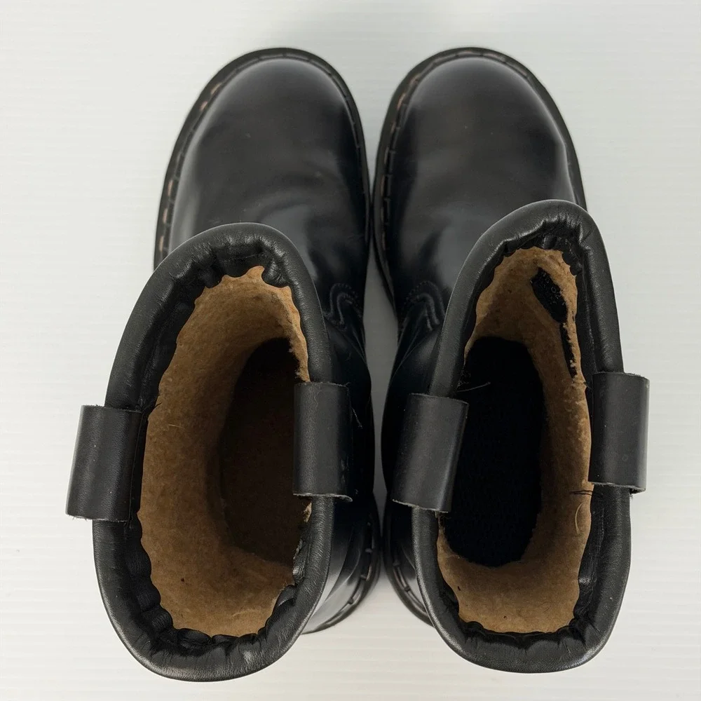 Gripfast Original England Black Leather Pull On Industrial Punk Mens US 10 UK‎ 9