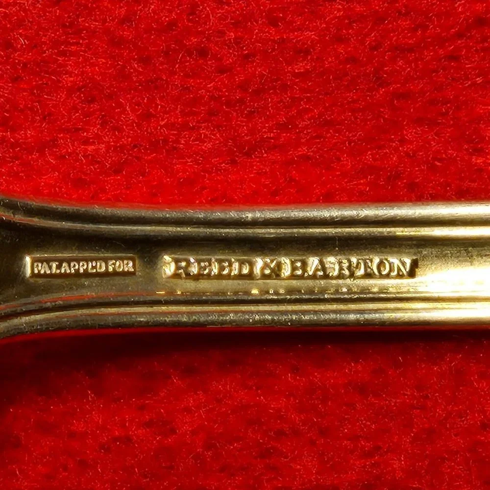 Reed & Barton manufacturer 	reed