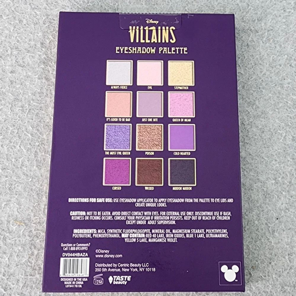 Disney villains eyeshadow