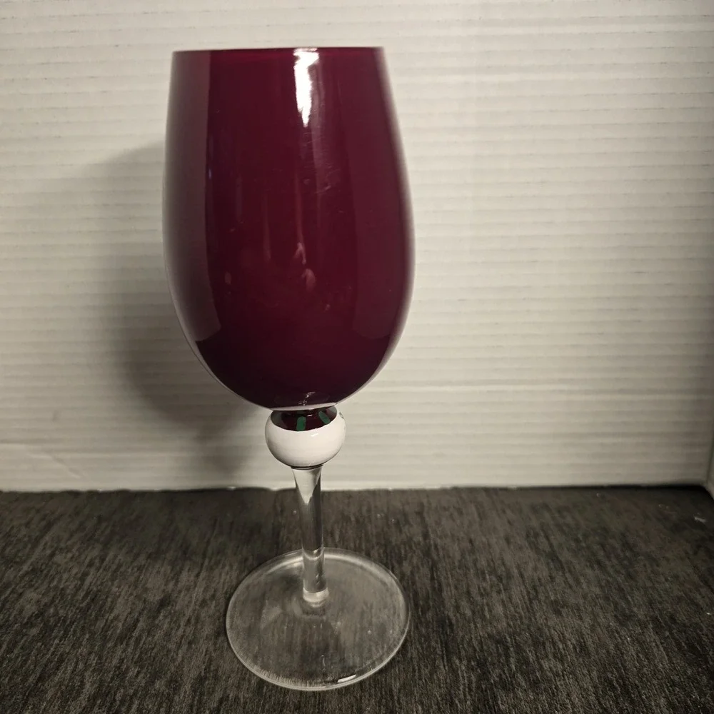Cranberry hand painted