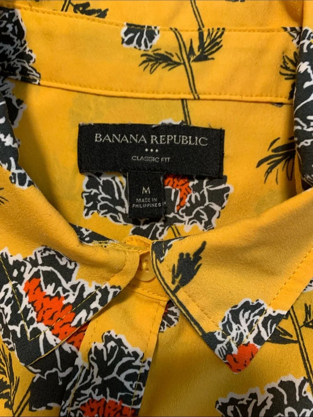 Banana Republic vibrant yellow