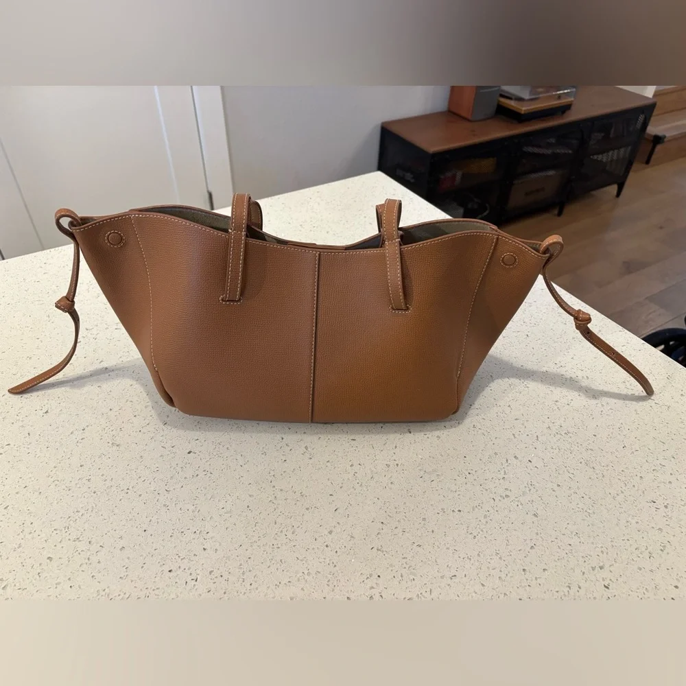 Polene Cyme Mini in Camel