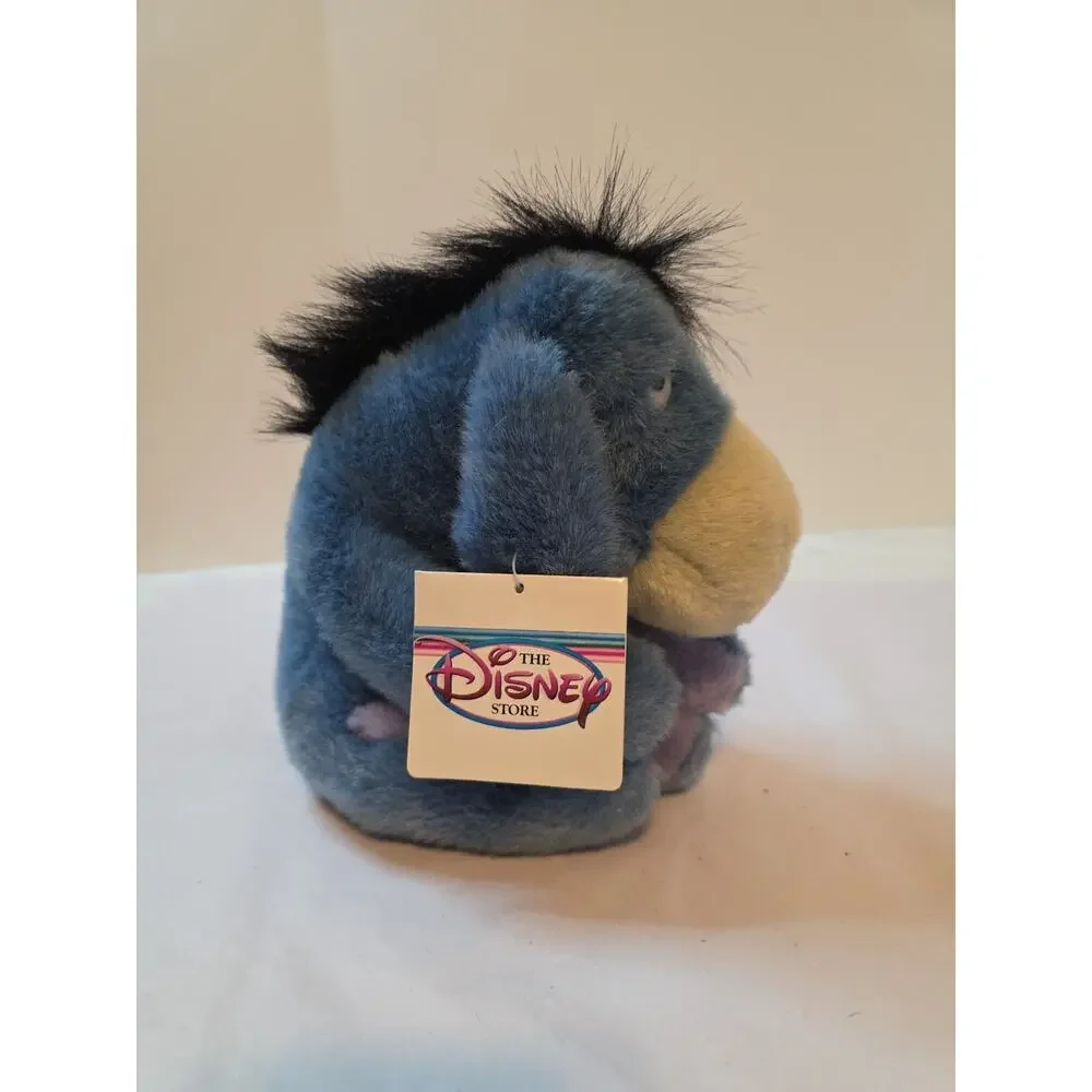 NWT Vintage Disney Store 10” Eeyore Winnie The Pooh Plush - Detachable Tail