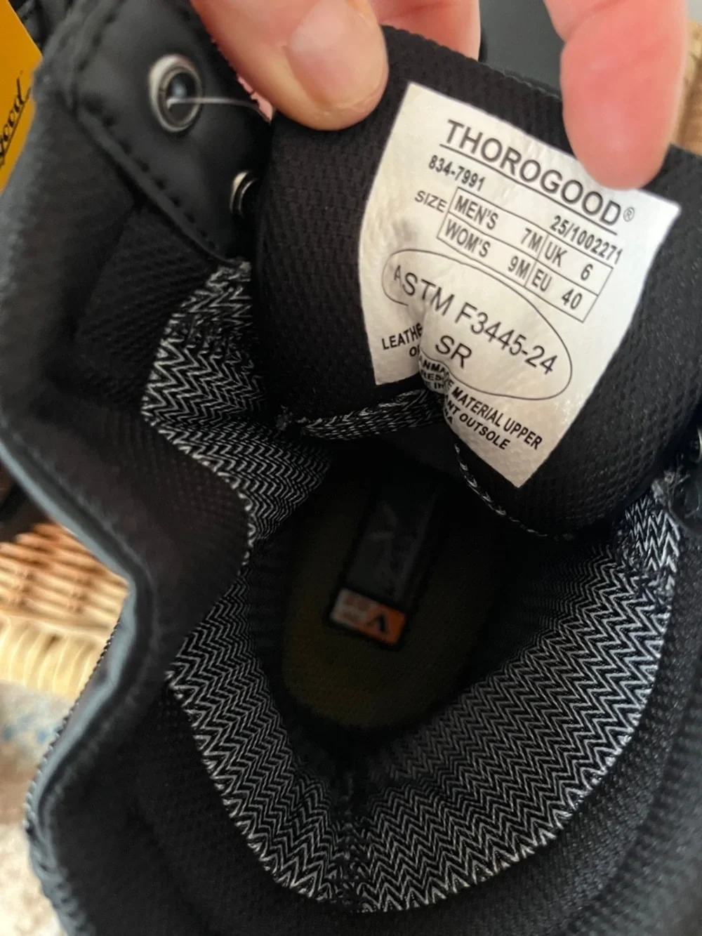 thorogood black new