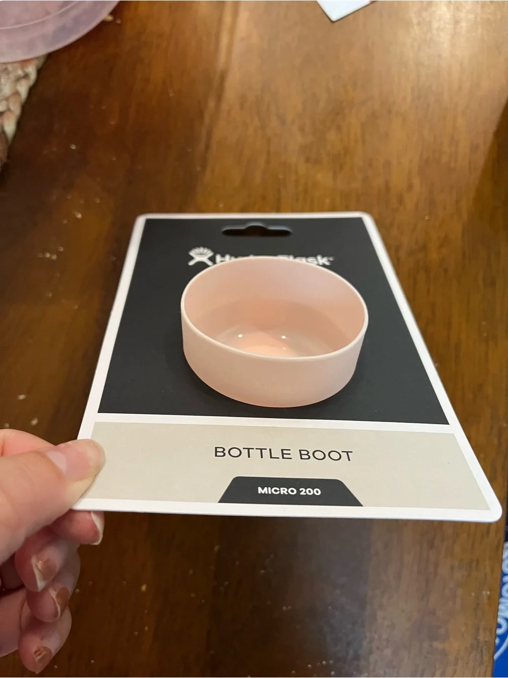 NWT! Hydro Flask Bottle Boot Micro 200 in Blush Pink
