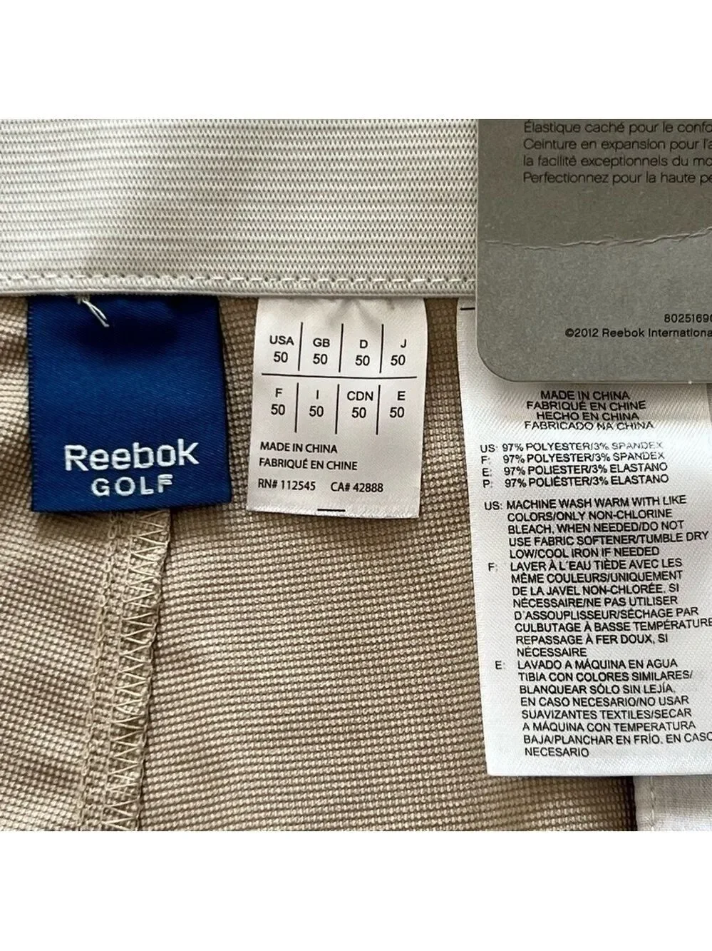 Reebok new tags