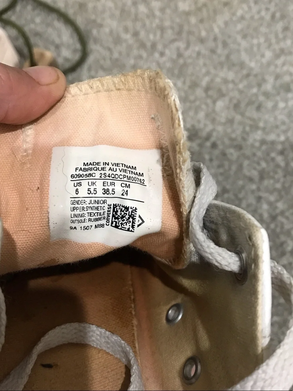 Converse patch casual iconic