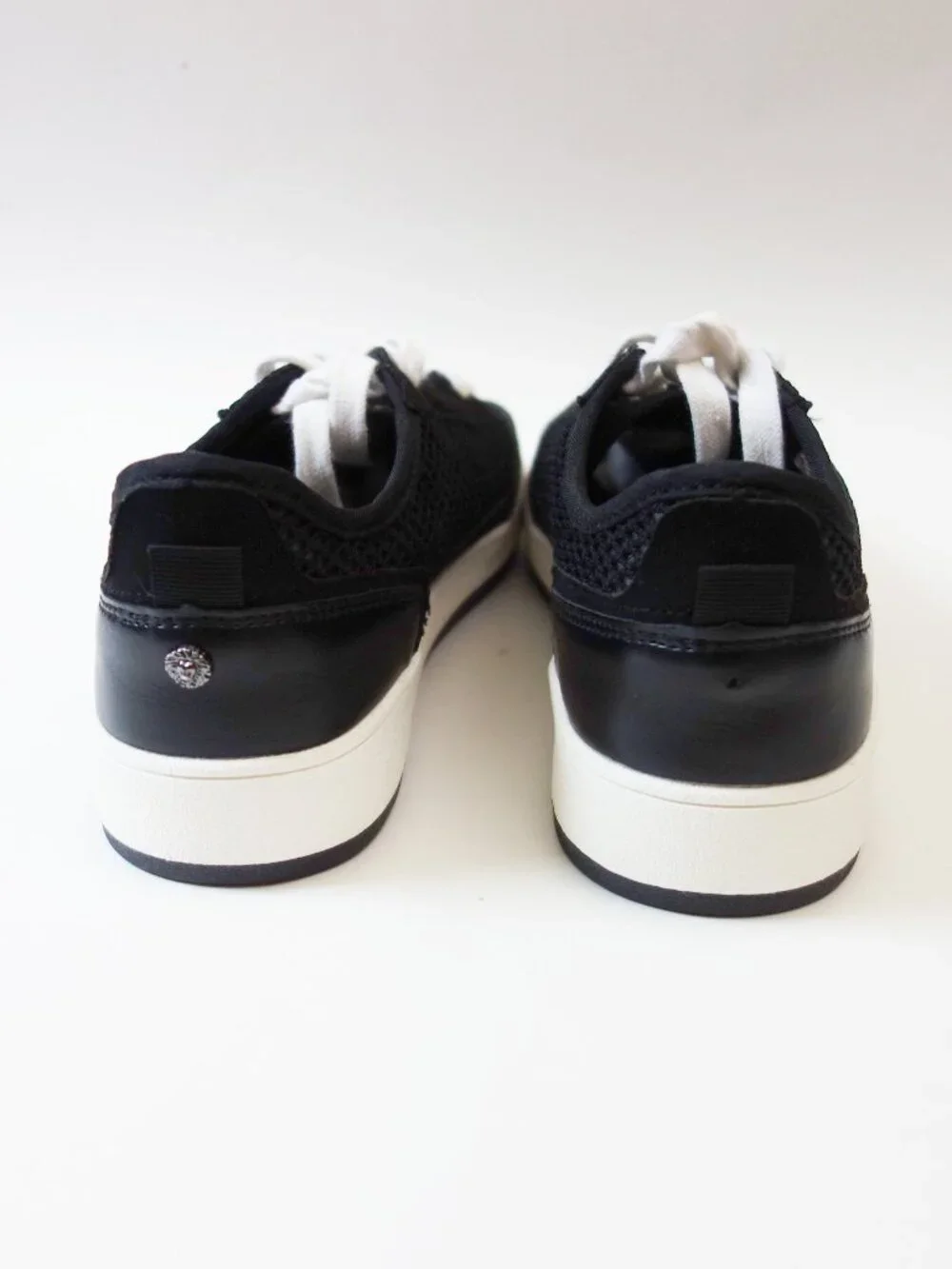 Anne Klein Women's Abriela Low Top Sneakers Fishnet Black (8M) NWOT!